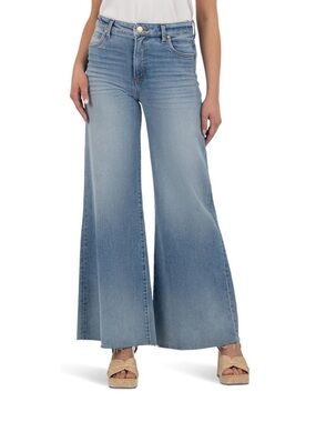 Kut from the Kloth RYAN Fan Ab Wide Leg 12